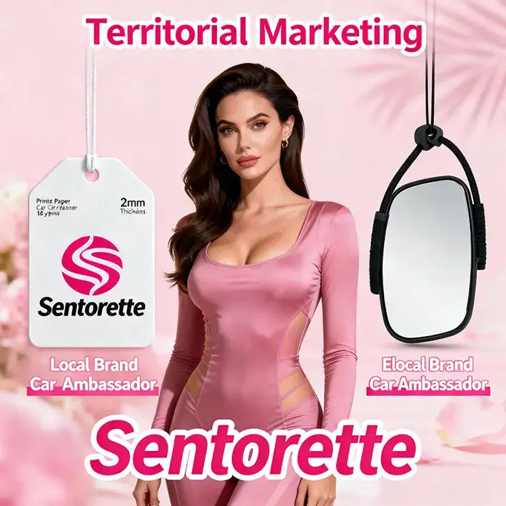 Personalizovaný osvěžovač do auta jako prostředek regionálního marketingu – zvýšení viditelnosti místní značky díky ambasadorským zákazníkům﻿﻿